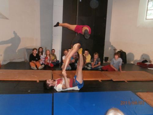 Akrobatický  workshop 1.9.2013