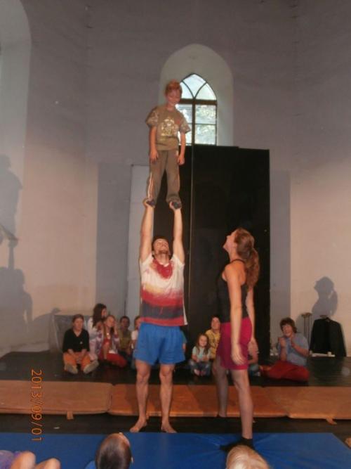 Akrobatický  workshop 1.9.2013