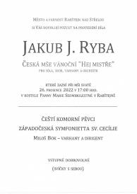 Jakub J. Ryba-Česká mše vánoční 