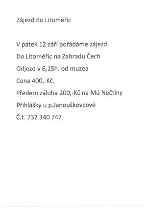 Zájezd do malebného města